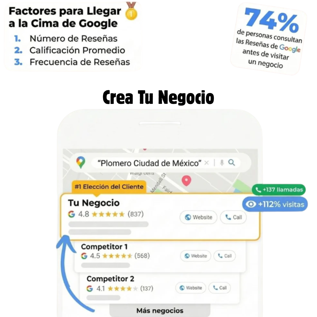 Consigue Reseñas en Google al Instante